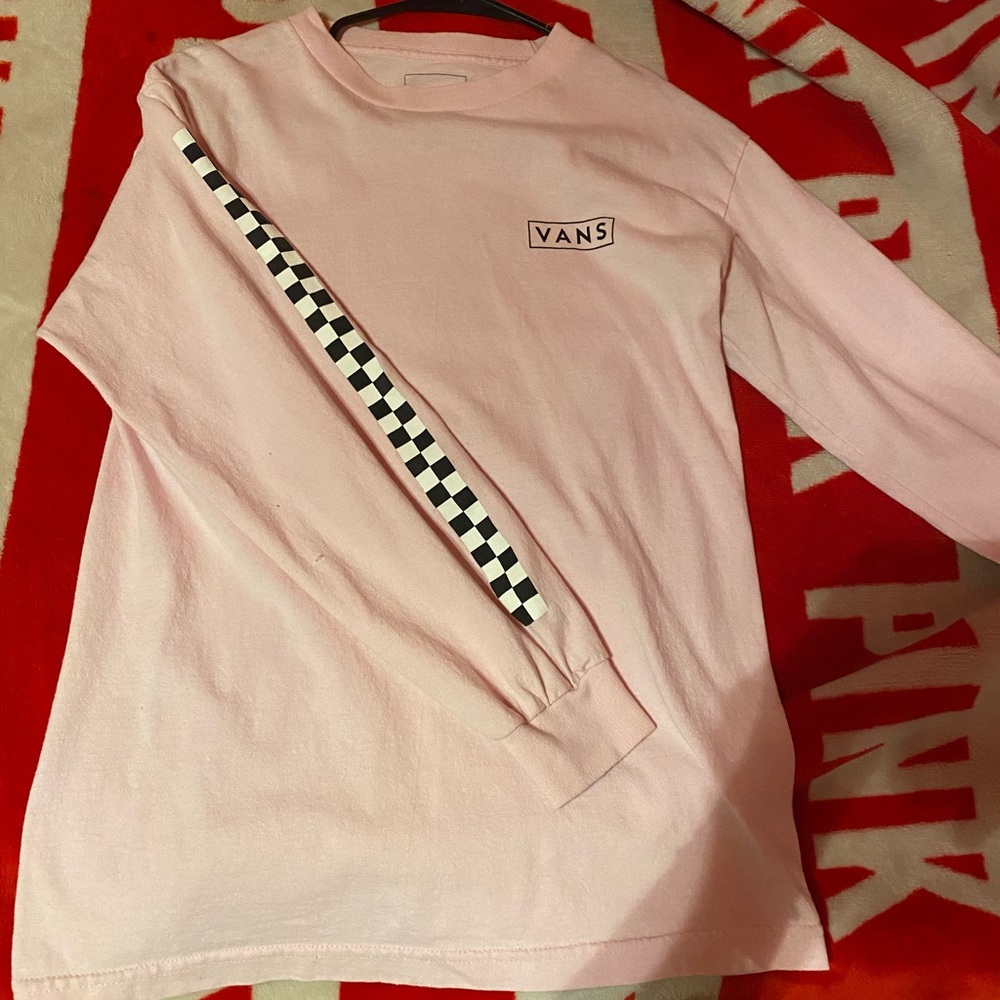 vans long sleeve shirt